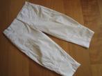 Sportieve 3/4 witte pantalon ESSENTIEL ANTWERP 38 snazzeys, Kleding | Dames, Maat 38/40 (M), Verzenden, Wit, Zo goed als nieuw
