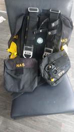 NAS tec wing set, Watersport en Boten, Duiken, Ophalen of Verzenden, Zo goed als nieuw, Trimvest of Wing