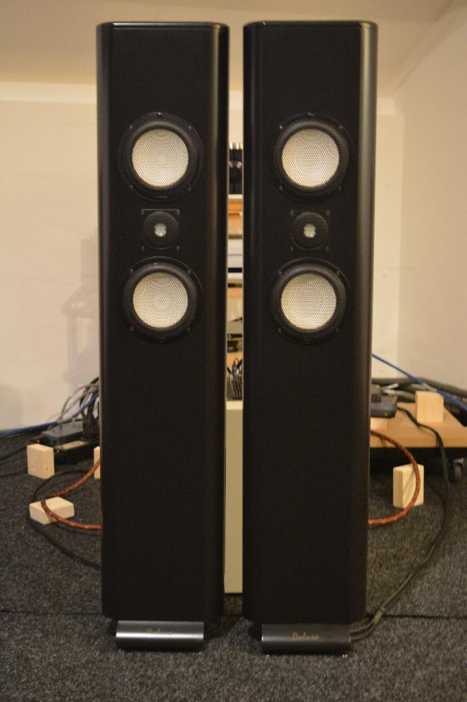 Daluso Statement XXL, Audio, Tv en Foto, Luidsprekers, Zo goed als nieuw, Front, Rear of Stereo speakers, 120 watt of meer, Overige merken