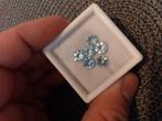 Lot van sky blue ronde topaas, Sieraden, Tassen en Uiterlijk, Edelstenen, Ophalen of Verzenden, Zo goed als nieuw