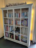 Boekenkast met glazen deuren, Ophalen, Met deur(en), Glas, Klassiek