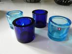 IITTALA  4 Kivi's, Huis en Inrichting, Woonaccessoires | Kandelaars en Kaarsen, Ophalen of Verzenden, Zo goed als nieuw, Overige materialen