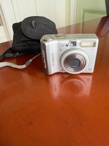 Canon Powershot A520 met fototas beschikbaar voor biedingen