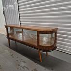 Vitrinekast dressoir uit jaren 50 60, Gebruikt, Ntp, Glas, Ntp