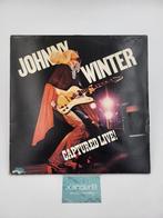 LP Johnny Winter Captured Live! Holland '76, Cd's en Dvd's, Vinyl | Jazz en Blues, Blues, Gebruikt, Ophalen of Verzenden