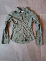 Groene blouse bien blue maat M, Kleding | Dames, Maat 38/40 (M), Ophalen of Verzenden, Lange mouw, Gedragen
