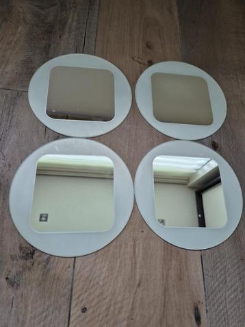 Retro spiegels IKEA SÖRLI (1999) 4 stuks 20cm beschikbaar voor biedingen
