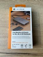 Hyper HyperDrive 4K HDMI 10-in-1 USB-C Hub, Laptop, Ophalen of Verzenden, Zo goed als nieuw, USB-hub