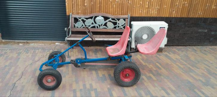 3x dubbel zit bergskelter + aanhanger, Kinderen en Baby's, Speelgoed | Buiten | Skelters, Overige merken, Ophalen