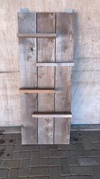 Steigerhouten buro + wandrek, Ophalen, Gebruikt