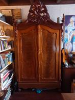 Antieke Biedermeier kroonkast / kuifkast, Ophalen