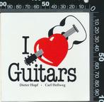 Sticker: I love guitars - Dieter Hopf - Carl Hellweg, Ophalen of Verzenden, Zo goed als nieuw, Bedrijf of Vereniging