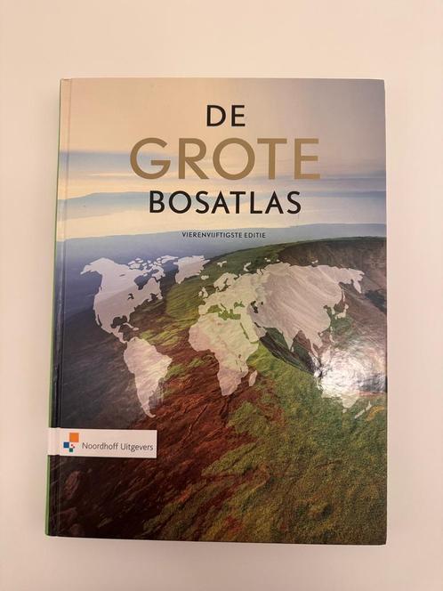 De Grote Bosatlas - 54e editie, Boeken, Atlassen en Landkaarten, Zo goed als nieuw, Bosatlas, Wereld, 2000 tot heden, Ophalen of Verzenden
