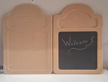 Memo/krijtbord beschikbaar voor biedingen