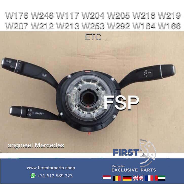 MRM Stuurschakelaar module A B C CLA CLS E GLA GLC M Klasse, Auto-onderdelen, Besturing, Mercedes-Benz, Gebruikt, Ophalen of Verzenden