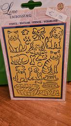 Embossing folder. 6x., Ophalen of Verzenden, Nieuw, Overige thema's, Pons of Mal