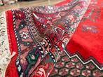 Handgeknoopt vintage Perzisch tapijt rood – ca. 291 x 202 cm, Info@bababoho.com, Ophalen of Verzenden, Zo goed als nieuw, 200 cm of meer