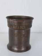 Oude koperen sigaren pot, Ophalen of Verzenden, Koper