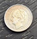 Zilveren dubbeltje 1936, Postzegels en Munten, Munten | Nederland, Ophalen of Verzenden, Koningin Wilhelmina, 10 cent, Zilver