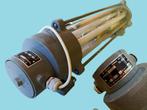 Industriële wandlamp – DDR TL-tube 80cm – vintage & werkend, Ophalen, Gebruikt, Glas