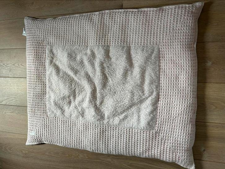 Koeka boxkleed - old baby pink / pebble, Kinderen en Baby's, Boxen, Zo goed als nieuw, Boxkleed, Ophalen of Verzenden