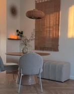 KARWEI Eetkamerstoel Babs Zand Bouclé, Huis en Inrichting, Stoelen, Ophalen, Overige kleuren, Nieuw, Eén