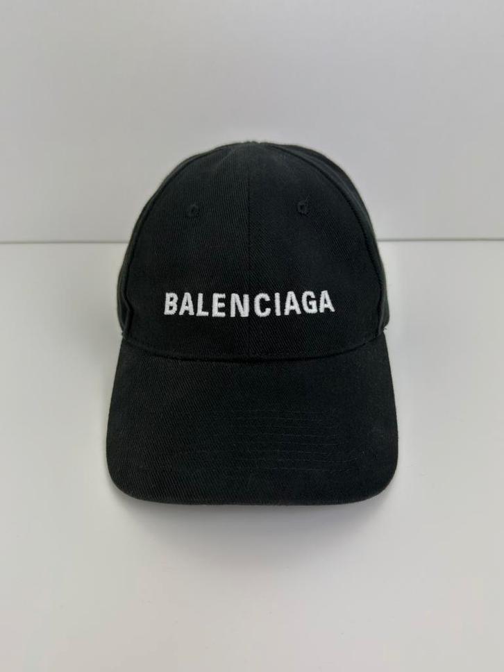 Balenciaga Classic Logo Cap Pet Zwart Black Maat L 59cm, Kleding | Heren, Hoeden en Petten, Zo goed als nieuw, Pet, 58 of 59 cm (L, 7¼ of ⅜ inch)