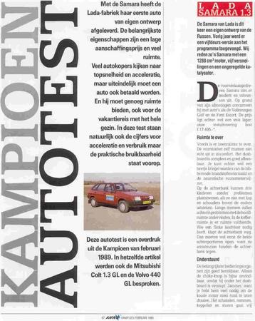 Kampioen Autotest Lada Samara 1.3