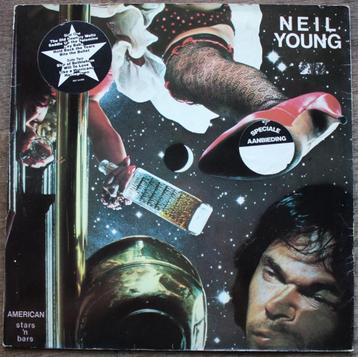  LP..Neil Young ‎ –  American Stars 'N Bars beschikbaar voor biedingen