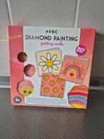 DIAMOND PAINTING WENSKAARTEN MAKEN NIEUW, Hobby en Vrije tijd, Kaarten | Zelf maken, Ophalen, Nieuw, Overige typen