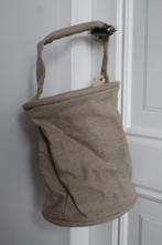 Oude Franse brocante linnen waterzak Nr.5 *Pronck & Praal*, Ophalen of Verzenden