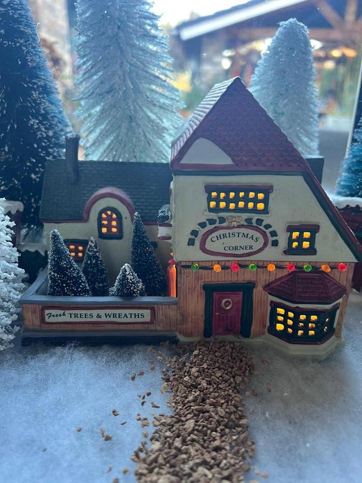 Kerstdorp Christmas Corner, Diversen, Kerst, Zo goed als nieuw, Ophalen of Verzenden