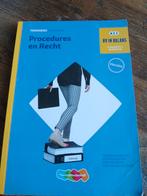 Pieter Mijnster - Theorieboek Procedures en Recht, Pieter Mijnster; Stef Stienstra; Edward van Balen; Theo van d..., Ophalen of Verzenden