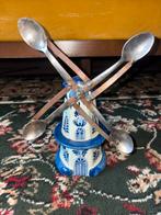 Vintage Molentje Lepelhouder Delfts Blauw, Ophalen of Verzenden