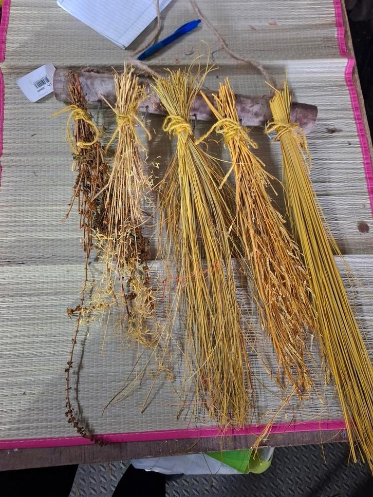 Decoratieve hangers met droogstukken – oranje & geel, Huis en Inrichting, Woonaccessoires | Droogbloemen, Nieuw, Ophalen of Verzenden