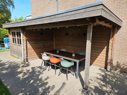 Blokhut met overkapping., Tuin en Terras, Overkappingen, Gebruikt, Overige typen, Ophalen