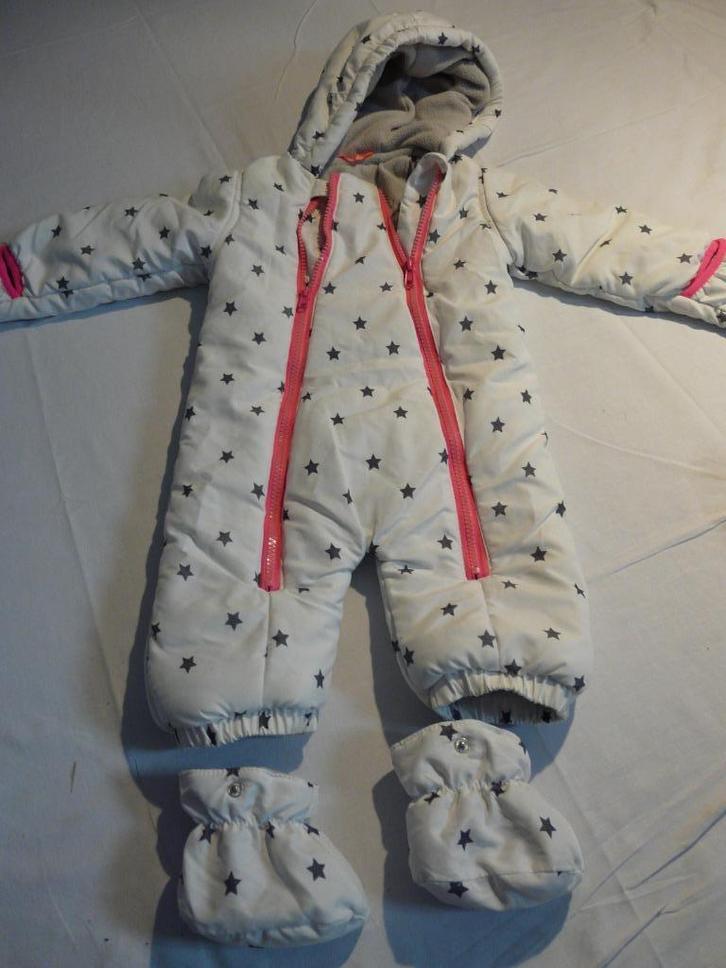 Skipak van de Hema. Maat 62 / 68. Met slofjes., Kinderen en Baby's, Babykleding | Maat 62, Gebruikt, Meisje, Pakje, Ophalen of Verzenden