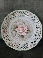 Brocante roosjes Schumann sierschaal, Ophalen of Verzenden