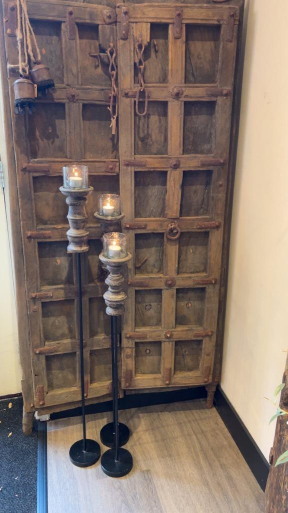 Set oude deuren, Huis en Inrichting, Woonaccessoires | Kamerschermen, Nieuw, Ophalen