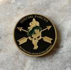 US Army special forces coin, Verzamelen, Ophalen of Verzenden, Landmacht, Amerika, Embleem of Badge