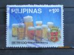 POSTZEGEL  FILIPIJNEN 1990 - BIER   =1029=, Postzegels en Munten, Postzegels | Azië, Zuidoost-Azië, Ophalen of Verzenden, Gestempeld