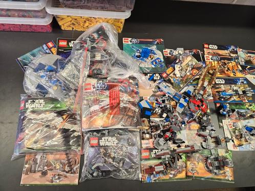 Lego Star Wars voertuigen(onderdelen) en boekjes, Kinderen en Baby's, Speelgoed | Duplo en Lego, Gebruikt, Ophalen of Verzenden