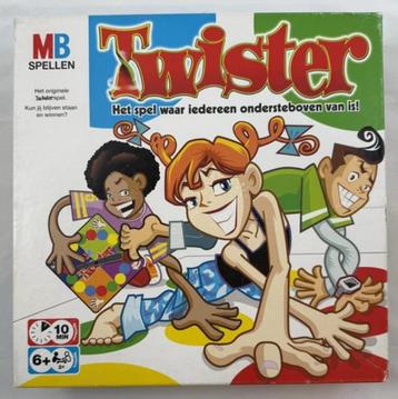 Twister MB partyspel Gezelschapsspel Vanaf 6 Jaar Compleet beschikbaar voor biedingen