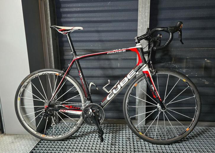Cube Agree GTC carbon racefiets (maat xl 62cm), Fietsen en Brommers, Fietsen | Racefietsen, Zo goed als nieuw, Heren, Overige merken