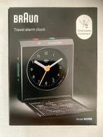 Braun nieuw! reisklokje met o.a. snooze en crescendo alarm, Ophalen of Verzenden, Nieuw, Analoog