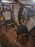 Antieke mannelijke paspop met 2 bijpassende Art Deco stoelen, Ophalen