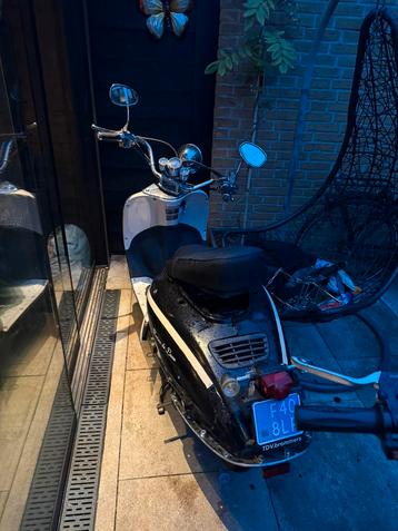 Retro scooter start niet carb verstopt nieuw zadel beschikbaar voor biedingen