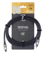 Stagg NAC3TTR Toslink kabel (3 meter) NIEUW!, Audio, Tv en Foto, Audiokabels en Televisiekabels, Ophalen of Verzenden, Nieuw, 2 tot 5 meter