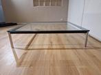 Cassina LC10-P - Salontafel - Zwart Frame - Glas - Design, Huis en Inrichting, Voltastraat 21, Barneveld, Vierkant, Cassina, Ophalen of Verzenden