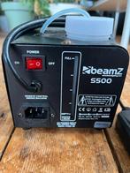 Beamz S500 Rookmachine - Klaar voor gebruik!, Ophalen of Verzenden, Gebruikt, Rookmachine, Geluidgestuurd